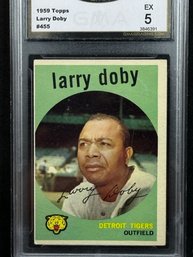 1959 TOPPS LARRY DOBY - HALL OF FAMER
