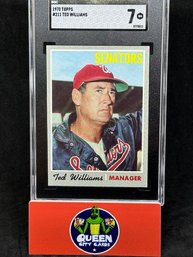 1970 TOPPS TED WILLIAMS NEAR MINT!