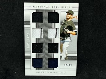 2020 PANINI NATIONAL TREASURES DYLAN CEASE RC RELIC SHORT PRINT TO 99