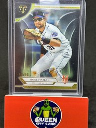 2008 TOPPS TRIPLE THREADS MIKE PIAZZA SP /50