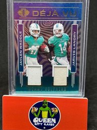 2021 ILLUSIONS JAYLEN WADDLE/JARVIS LANDRY RELICS