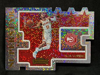 2021-22 PANINI CONTENDERS TRAE YOUNG DIE-CUT SUPERSTAR