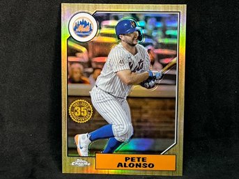 2022 TOPPS PETE ALONSO GOLD