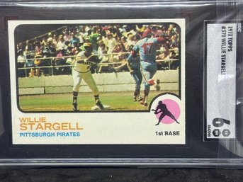 1973 TOPPS WILLIE STARGELL SGC 6