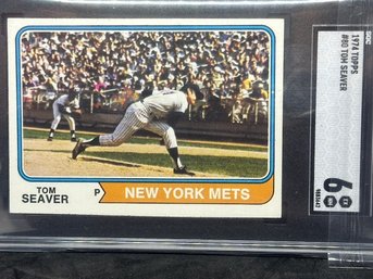 1974 TOPPS TOM SEAVER SGC 6