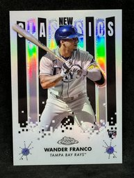 2022 TOPPS CHROME WANDER FRANCO ROOKIE CARD CLASSICS REFRACTOR