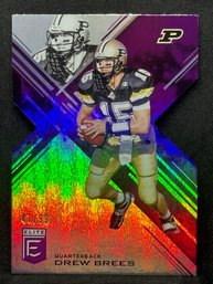 2017 PANINI ELITE DREW BREES DIE CUT FOIL SHORT PRINT /99