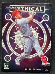 2020 DONRUSS OPTIC MYTHICAL MIKE TROUT