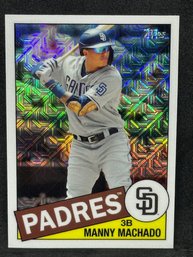 2020 TOPPS CHROME MANNY MACHADO THROWBACK REFRACTOR