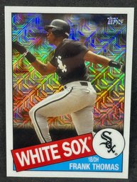 2020 TOPPS CHROME FRANK THOMAS THROWBACK REFRACTOR