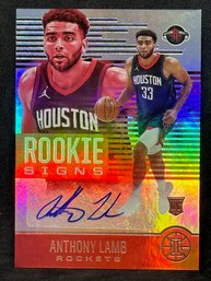 2020-21 ILLUSIONS ANTHONY LAMB ROOKIE AUTO