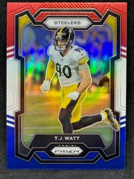 2023 PRIZM TJ WATT RED WHITE BLUE PRIZM