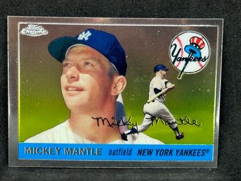 2006 TOPPS CHROME MICKEY MANTLE