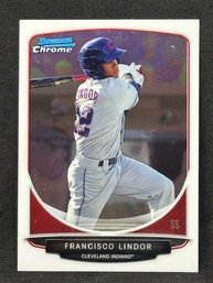 2013 BOWMAN CHROME FRANCISCO LINDOR ROOKIE