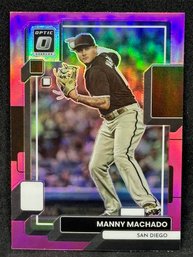 2022 DONRUSS OPTIC MANNY MACHADO PINK PRIZM