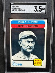 1973 TOPPS TY COBB SGC 3.5