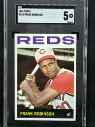 1964 TOPPS FRANK ROBINSON - HALL OF FAMER - SGC 5