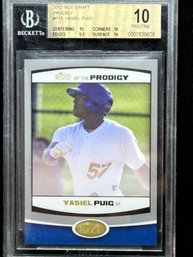 2012 RIZE DRAFT PRODIGY YASIEL PUIG - PRISTINE