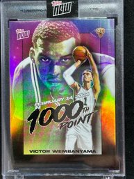 2023 Topps Now Victor Wembanyama Rookie