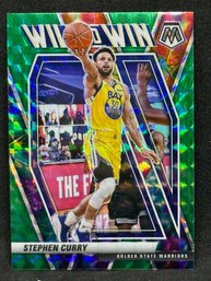 2020-21 Mosaic Stephen Curry Green Prizm