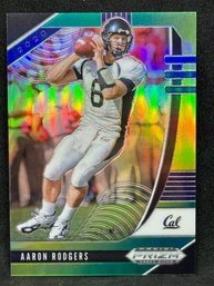 2020 Prizm DP Aaron Rodgers Green Prizm Short Print /249