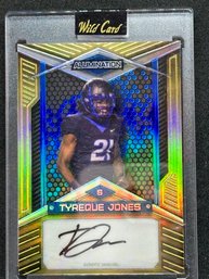 2023 Wild Card Alumination Tyreque Jones Autograph Short Print /50