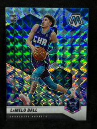 2020-21 PANINI MOSAIC LAMELO BALL REACTIVE GREEN PRIZM ROOKIE CARD! SPORTS CARDS