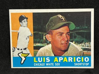 1960 TOPPS LUIS APARICIO  - HALL OF FAME SHARP