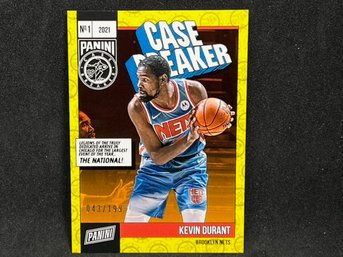 2021 PANINI THE NATIONAL CASE BREAKER KEVIN DURANT - ONLY 199 PRINTED