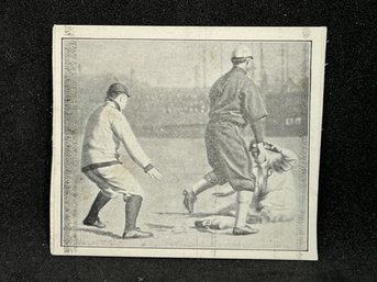 1912 HASSAN TRIPLE FOLDER HARRY LORD AT THIRD