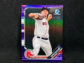 2019 BOWMAN CHROME JAY GROOME PROSPECT REFRACTOR SHORT PRINT - ONLY 250 PRINTED