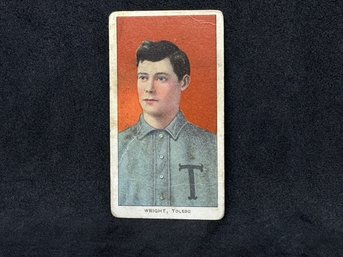 1909 T206 SWEET CAPORAL CIGARETTES LUCKY WRIGHT