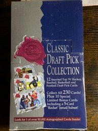 SEALED 1991 CLASSIC DRAFT PICK COLLECTION