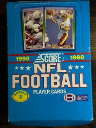 1990 SCORE NFL COMPLETE HOBBY BOX