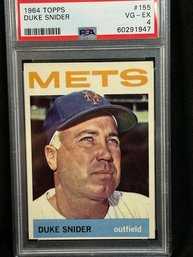 1964 TOPPS DUKE SNIDER - HALL OF FAMER