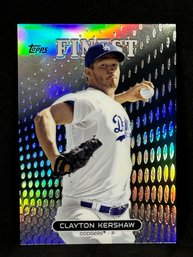 2012 TOPPS FINEST CLAYTON KERSHAW REFRACTOR