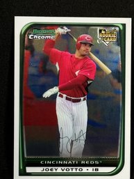 2008 BOWMAN CHROME JOEY VOTTO ROOKIE CARD