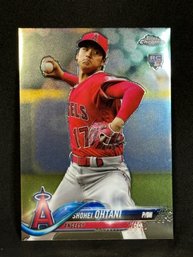 2018 TOPPS CHROME SHOHEI OHTANI  RC