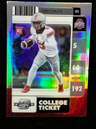 2022 PANINI CONTENDERS OPTIC DP GARRETT WILSON HOLO PRIZM