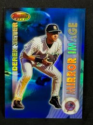 1999 BOWMAN'S BEST MIRROR IMMAGE DEREK JETER/ALFONSO SORIANO REFRACTOR! RARE