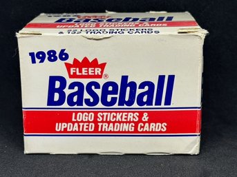 1986 FLEER UPDATE SET