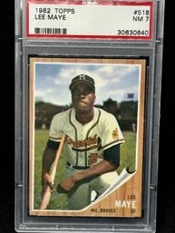 1962 TOPPS LEE MAYE PSA 7!