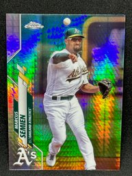 2020 TOPPS CHROME MARCUS SEMIEN PRIZM REFRACTOR