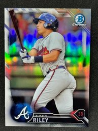 2016 BOWMAN DRAFT CHROME AUSTIN RILEY REFRACTOR!