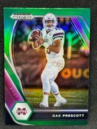 2021 PANINI PRIZM DP DAK PRESCOTT GREEN PRIZM