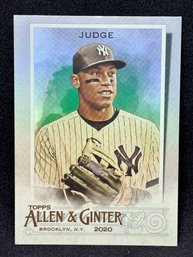 2020 TOPPS ALLEN & GINTER AARON JUDGE FOIL