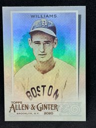 2020 TOPPS ALLEN & GINTER TED WILLIAMS FOIL