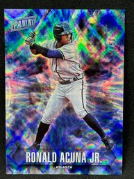 2018 PANINI FATHER'S DAY RONALD ACUNA JR ROOKIE SHORT PRINT TO 50 - RARE