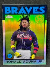 2021 TOPPS CHROME RONALD ACUNA JR