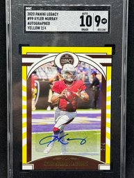 2020 PANINI LEGACY KYLER MURRAY AUTO SUPER SHORT PRINT 2/4